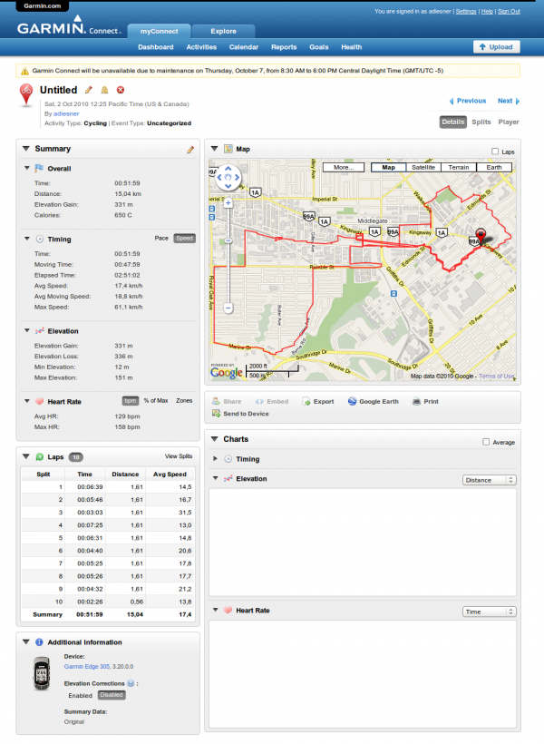 using garmin communicator plugin