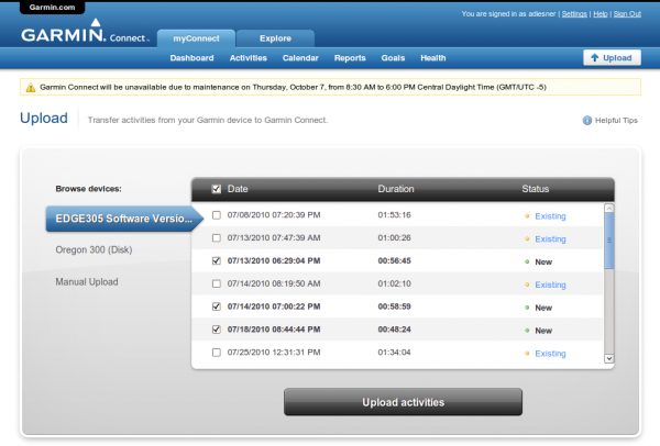 latest version of the garmin communicator plugin